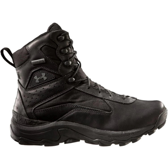 Men's Under Armour Speed Freek 7”Tactical Boots Black Size 11 Combat - Picture 1 of 8